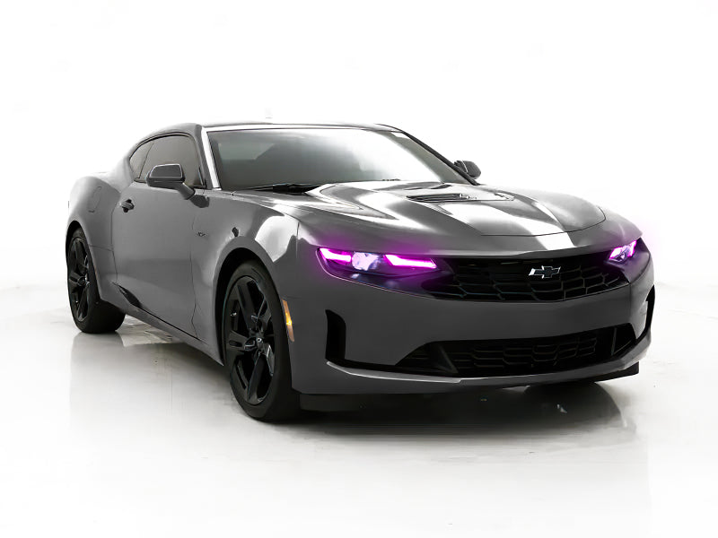 Oracle 19-21 Chevy Camaro LS/LT RGB+A Headlight DRL Upgrade Kit - ColorSHIFT w/ BC1 Controller-thumbmail-9