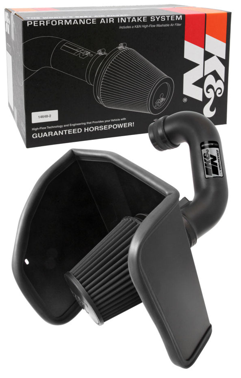 K&N 71 Series Performance Intake Kit - Chevrolet/GMC Colorado/Canyon  V6 3.6L 2015-thumbmail-24