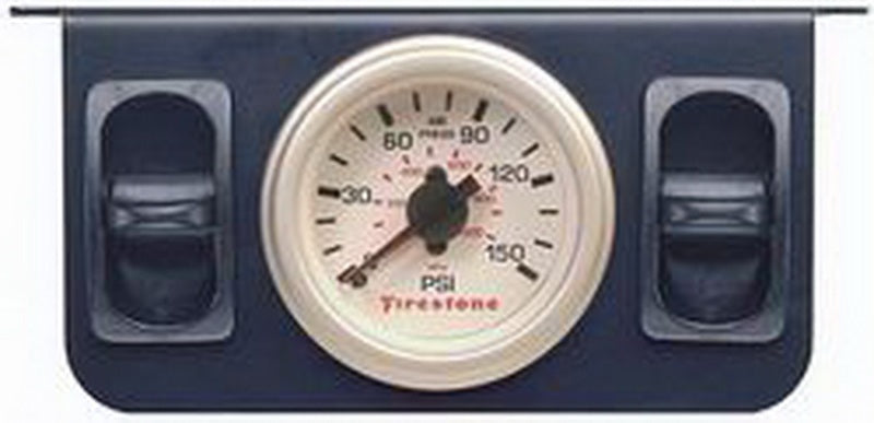 Firestone Air Adjustable Leveling Electric Control Panel w/Dual Gauge 0-150psi - White (WR17602260)-thumbmail-2
