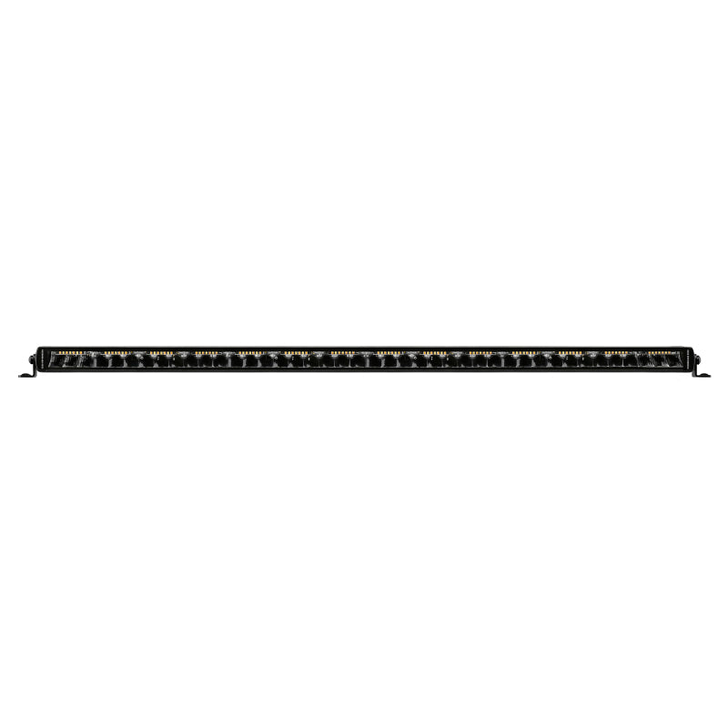 Go Rhino Xplor Blackout Combo Series Sgl Row LED Light Bar w/Amber (Side/Track Mount) 39.5in. - Blk-thumbmail-2