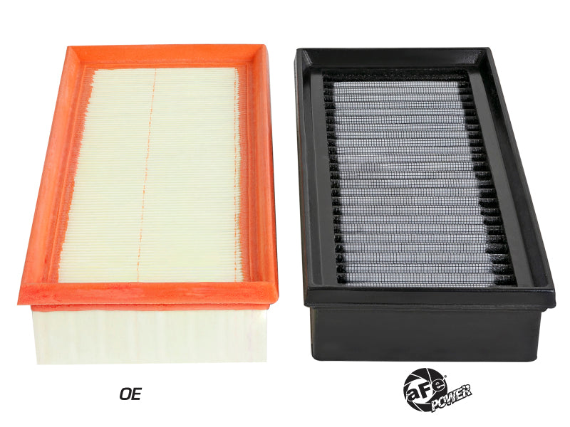 aFe Magnum FLOW Pro DRY S OE Replacement Filter 15-19 Mercedes C63 AMG 4.0L TT (Pair)-thumbmail-7