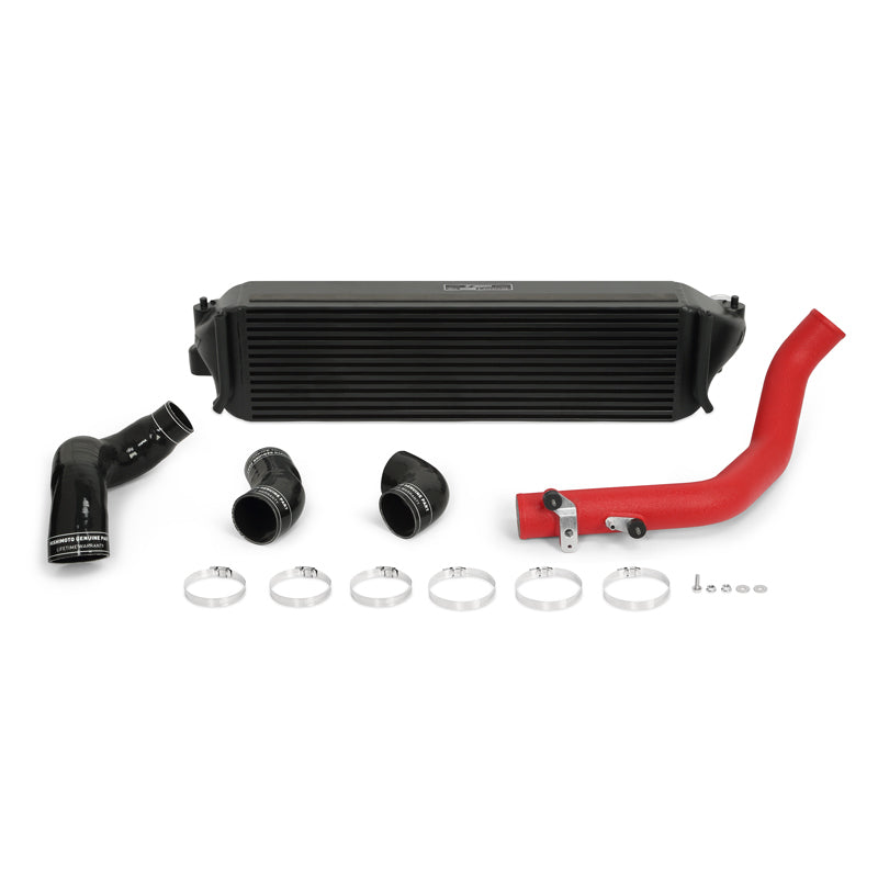 Mishimoto 2017+ Honda Civic Type R Intercooler Kit - Black Intercooler Red Pipes-thumbmail-3