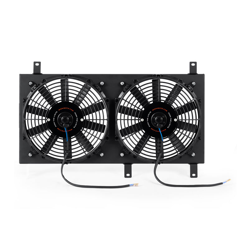 Mishimoto 99-05 Mazda Miata Aluminum Fan Shroud Black-thumbmail-1