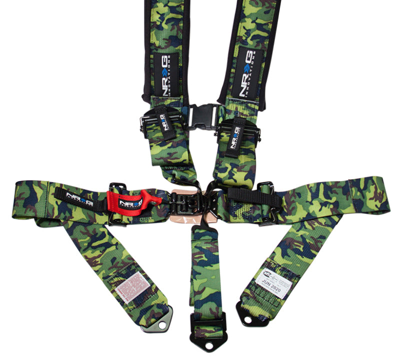 NRG SFI 16.1 5pt 3in. Seat Belt Harness/ Latch Link - Camo-thumbmail-3