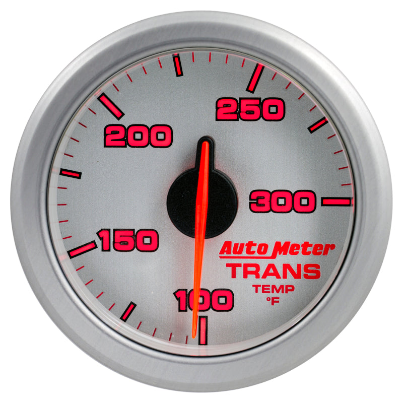 Autometer Airdrive 2-1/6in Trans Temperature Gauge 100-300 Degrees F - Silver