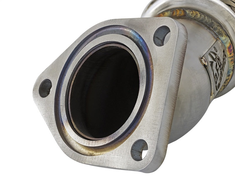 aFe Power Elite Twisted Steel 16-17 Honda Civic I4-1.5L (t) 2.5in Rear Down-Pipe Mid-Pipe-thumbmail-12
