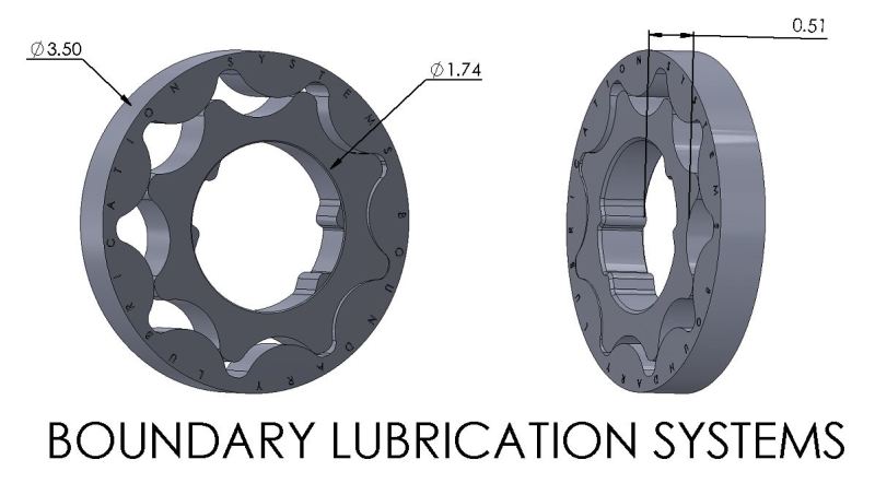 Boundary 05-14 Ford Modular Motor/Shelby GT500 3V 4.6L/5.4L V8 Billet Oil Pump Gear-thumbmail-3