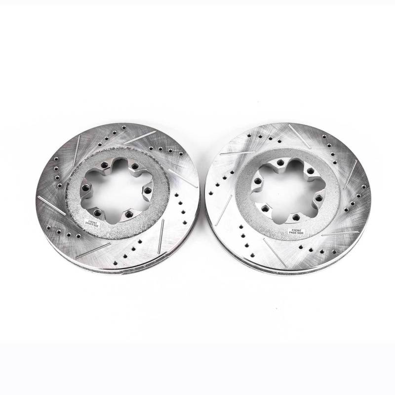 Power Stop 09-12 Chevrolet Colorado Front Evolution Drilled & Slotted Rotors - Pair-thumbmail-2