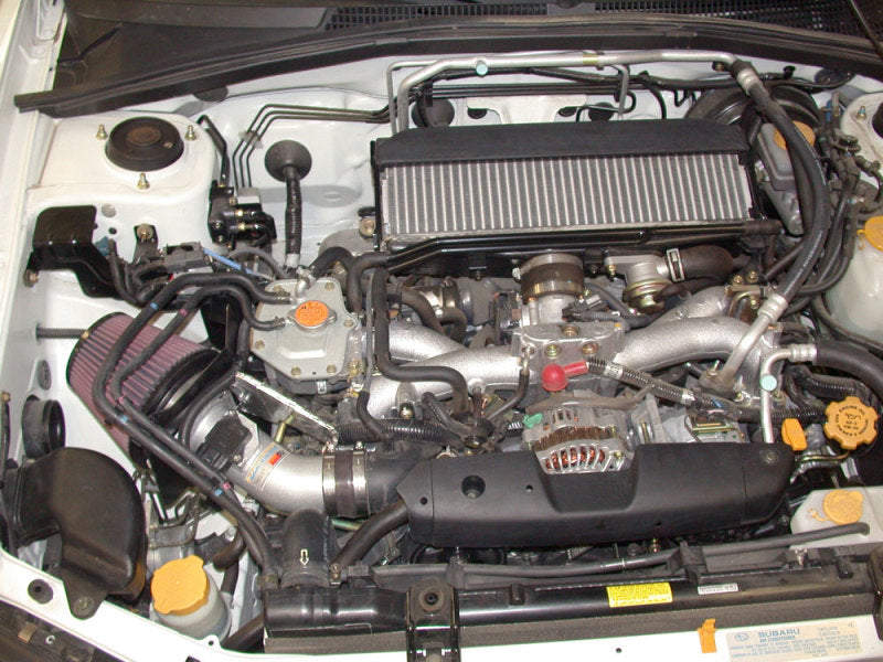 K&N 04-06 Subaru Forester XT F4-2.5L Silver Typhoon Short Ram Intake-thumbmail-4