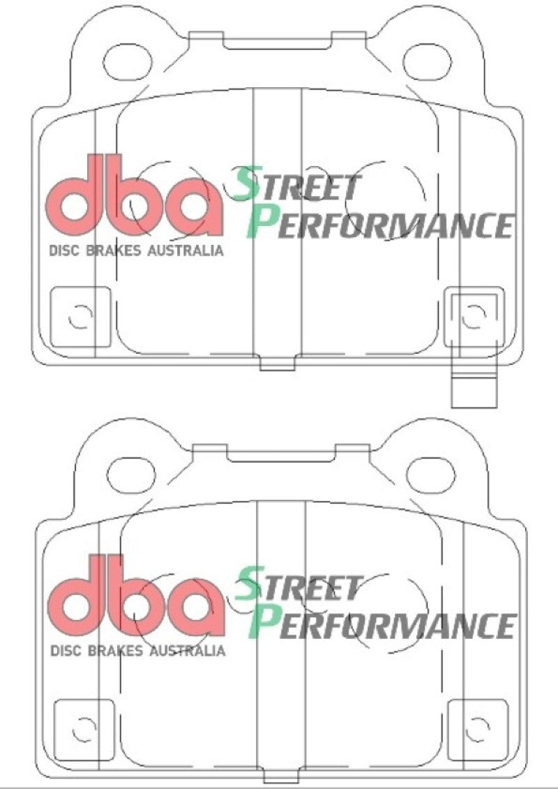DBA 08-14 Mitsubishi EVO SP500 Rear Brake Pads-thumbmail-5