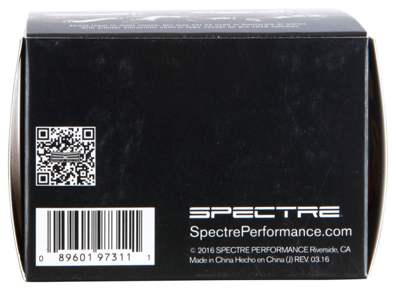 Spectre Universal Pre-Filter Wrap 6.125in. x 9.125in. - Black-thumbmail-14