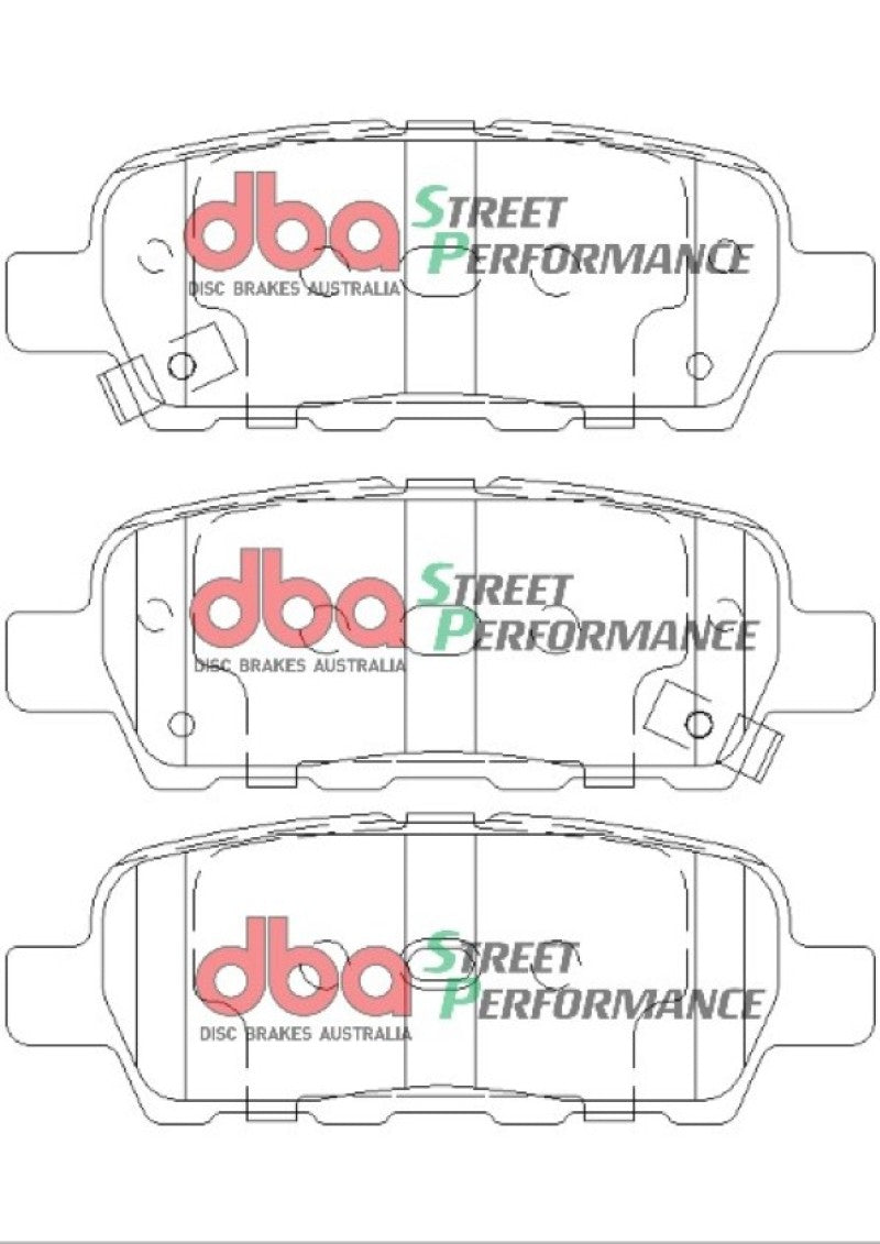 DBA 07-13 Nissan Sentra SP500 Rear Brake Pads-thumbmail-5