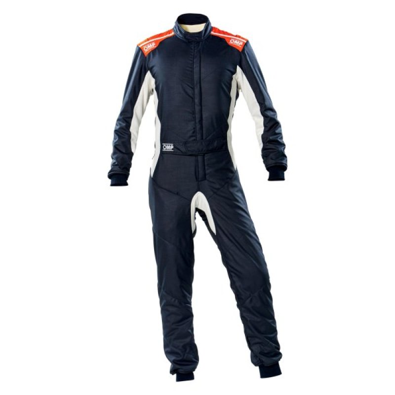 OMP One Evo X Overall Black/Red - Size 50 (Fia 8856-2018)-thumbmail-1