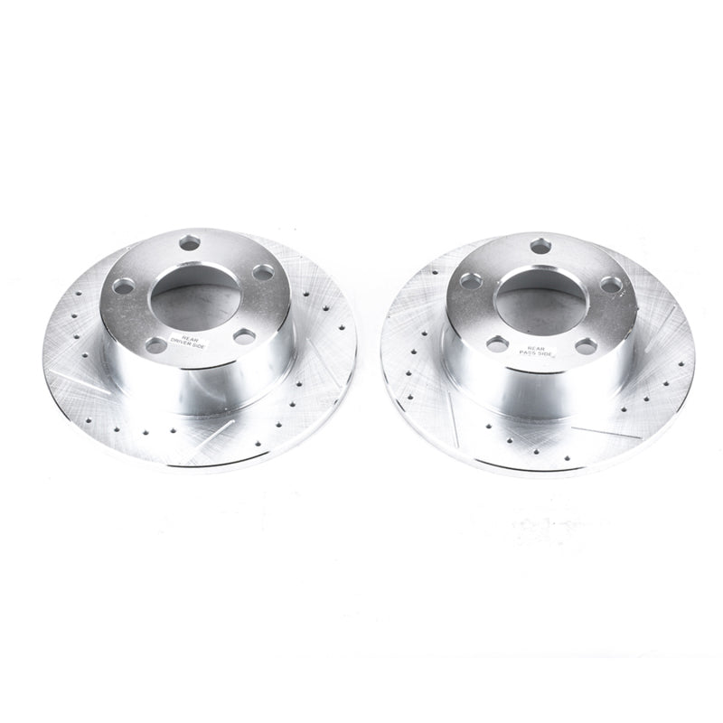 Power Stop 95-04 Audi A6 Rear Evolution Drilled & Slotted Rotors - Pair-thumbmail-2