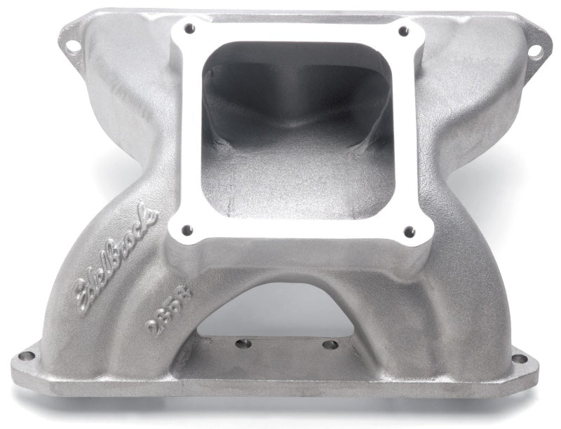 Edelbrock Manifold SBC Victor Spider Glidden 18 Deg Heads Dominator Flange-thumbmail-3