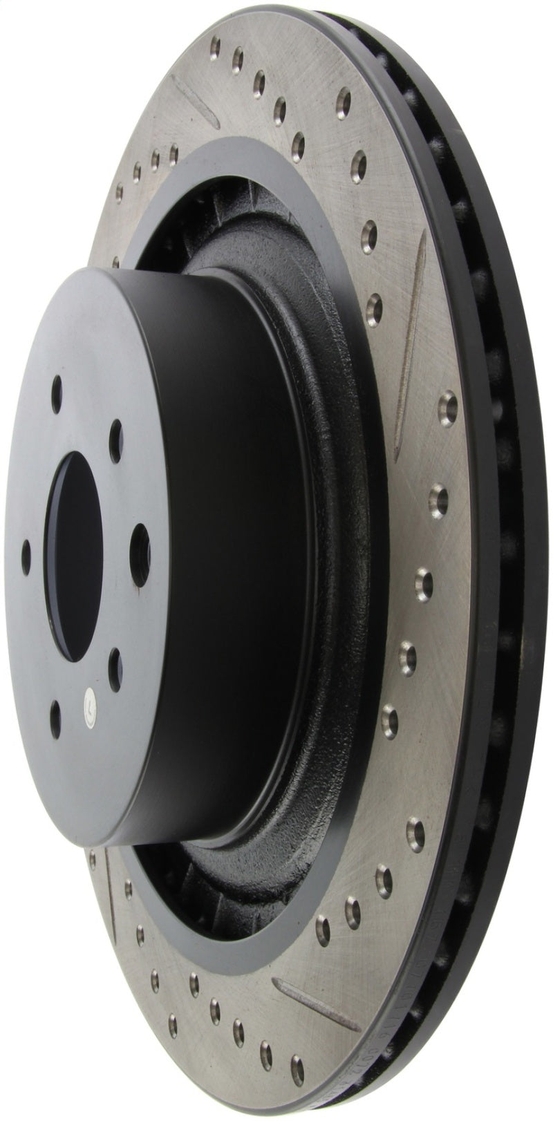 StopTech Infiniti G37 / Nissan 370Z SportStop Slotted & Drilled Rear Left Rotor-thumbmail-15