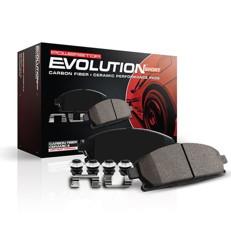 Power Stop 20-21 Toyota Highlander Rear Z23 Evo Sport Brake Pads w/Hardware-thumbmail-1