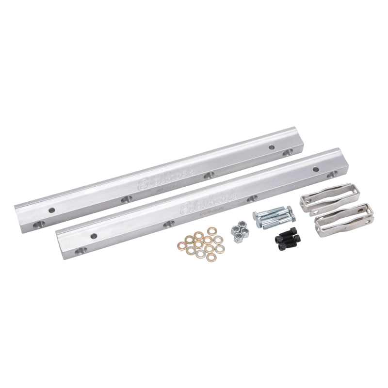 Edelbrock Fuel Rail Kit for S/B Ford Super Victor EFI Mani Pn 29245 and 29285-thumbmail-2