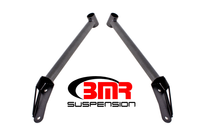BMR 16-17 6th Gen Camaro Front Of Rear Cradle Brace - Black Hammertone-thumbmail-1