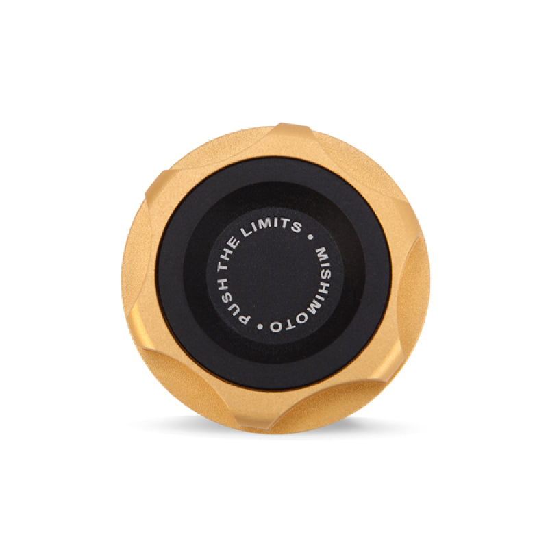 Mishimoto Subaru Oil FIller Cap - Gold-thumbmail-2