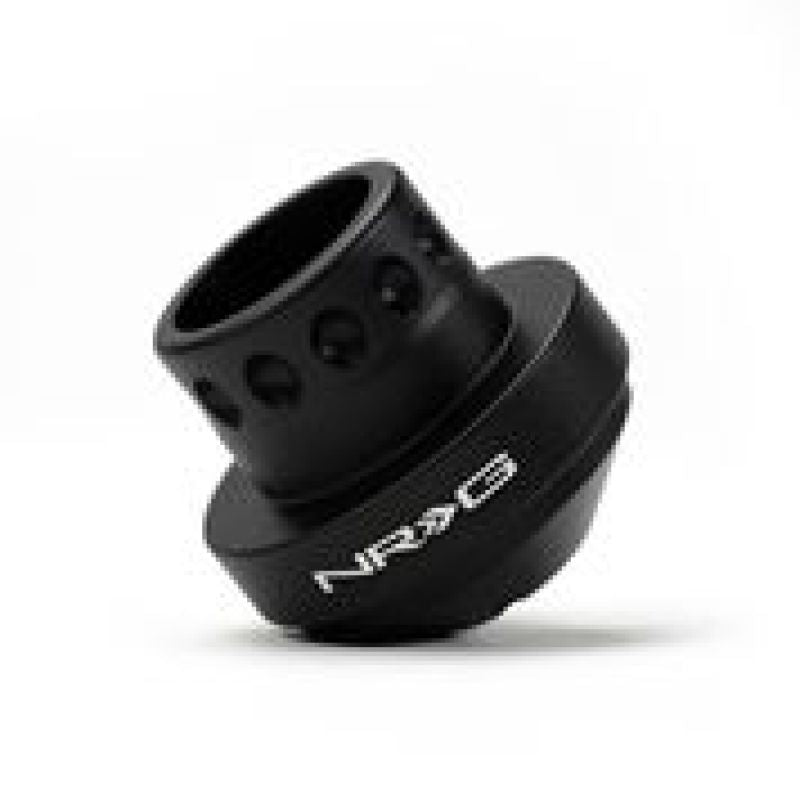 NRG Short Hub Adapter 92-95 Honda Civic / 92-96 Prelude / 90-93 Accord - Matte Black-thumbmail-2