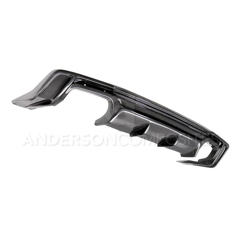 Anderson Composites 2016+ Chevy Camaro SS Type-AZ Carbon Fiber Rear Diffuser-thumbmail-2