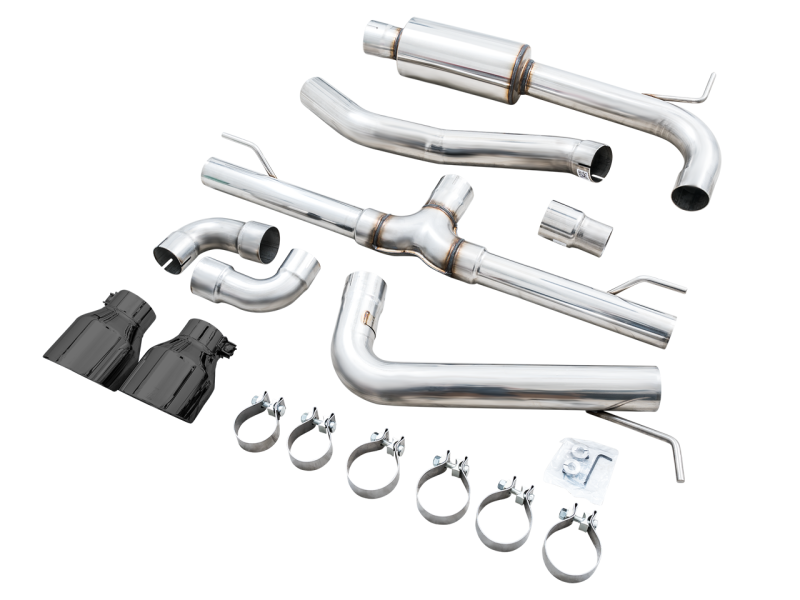 AWE 2022 VW GTI MK8  Track Edition Exhaust - Diamond Black Tips-thumbmail-10