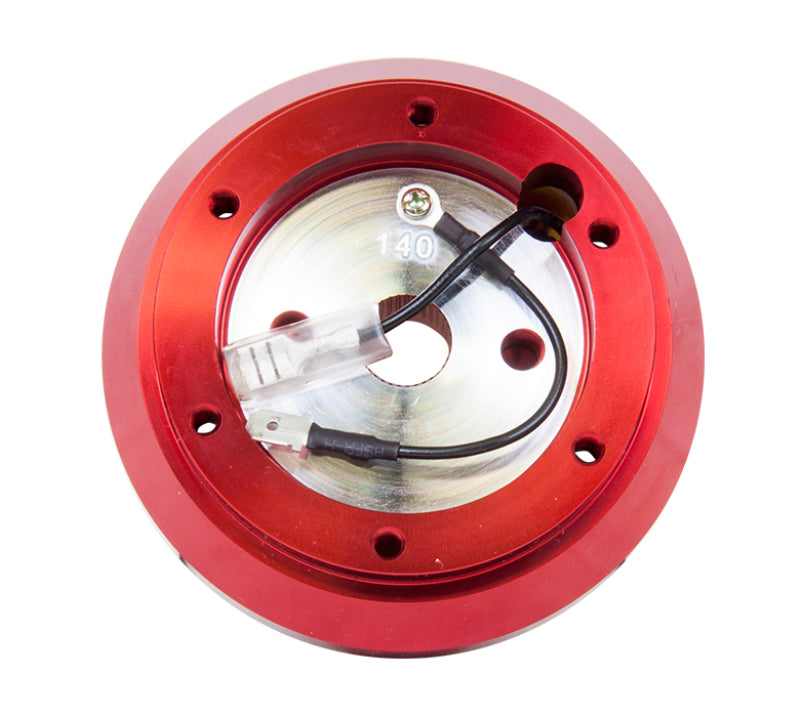 NRG Short Hub Adapter S13 / S14 Nissan 240 - Red-thumbmail-4