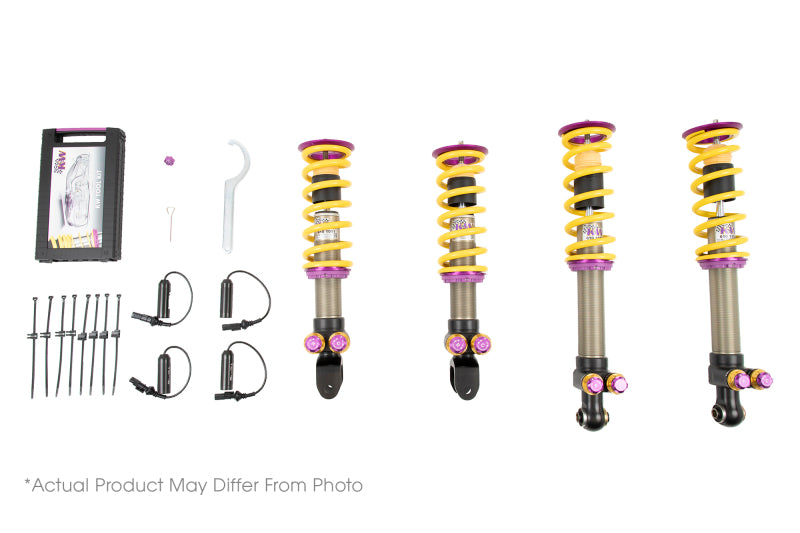 KW Coilover Kit V5 Bundle 2020 Chevrolet C8 Corvette Stingray w/o MagRide / w/o NoseLift-thumbmail-7