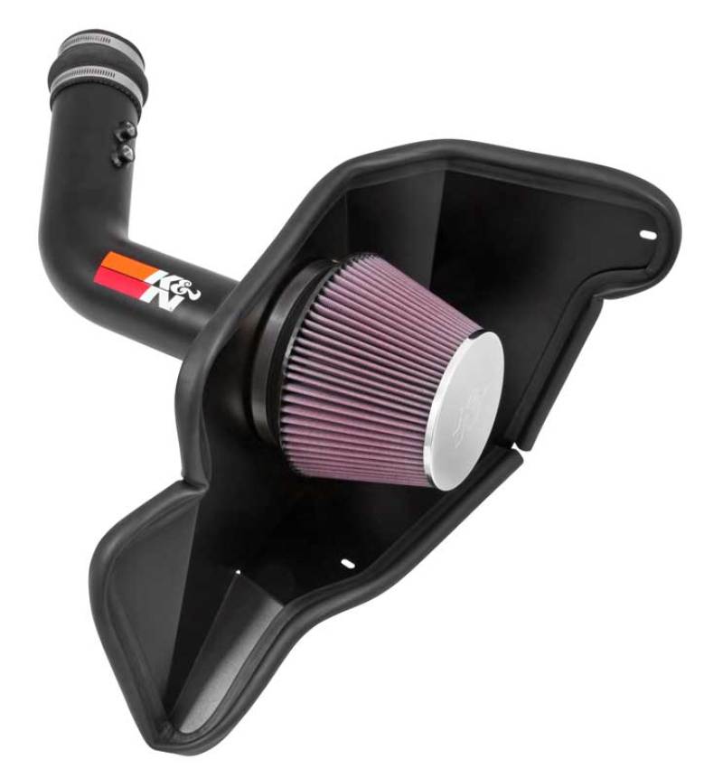 K&N 2015 Ford Mustang 3.7L V6 Performance Intake Kit-thumbmail-2