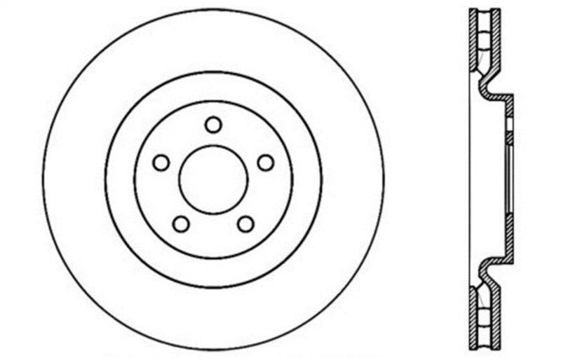 StopTech Slotted & Drilled Sport Brake Rotor-thumbmail-10