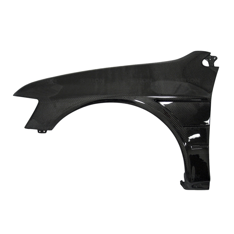 Seibon 03-07 Mitsubishi Evo 8 & IX 10mm Wider Carbon Fiber Fenders-thumbmail-5