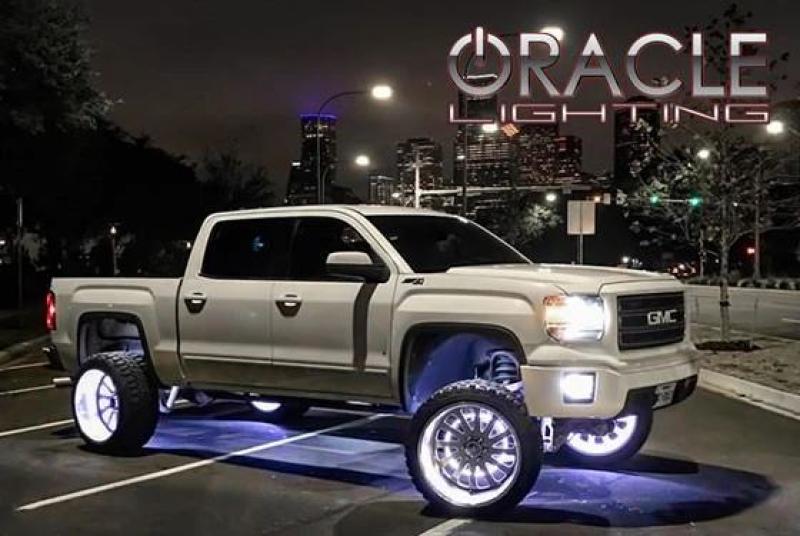Oracle LED Illuminated Wheel Rings - Double LED - White-thumbmail-41