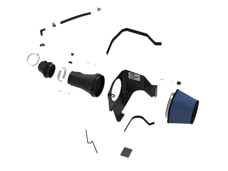 aFe 17-18 Dodge Challenger/Charger Magnum FORCE Stage-2XP Cold Air Intake System w/Pro DRY S- Black-thumbmail-10