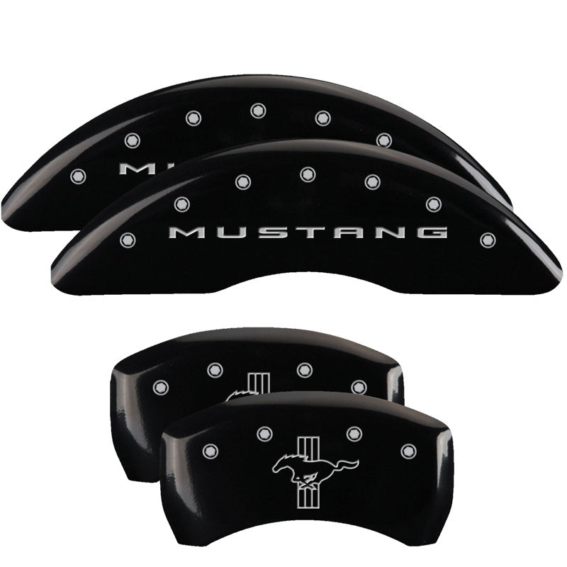MGP Rear set 2 Caliper Covers Engraved Rear 2015/Bar & Pony Yellow finish black ch-thumbmail-2
