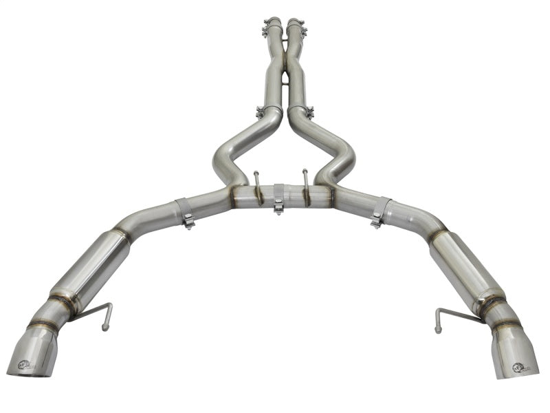 aFe MACHForce XP 3in Aggressive Toned Cat-Back Exhausts w/ Polished Tips 15-17 Ford Mustang V6/V8-thumbmail-10