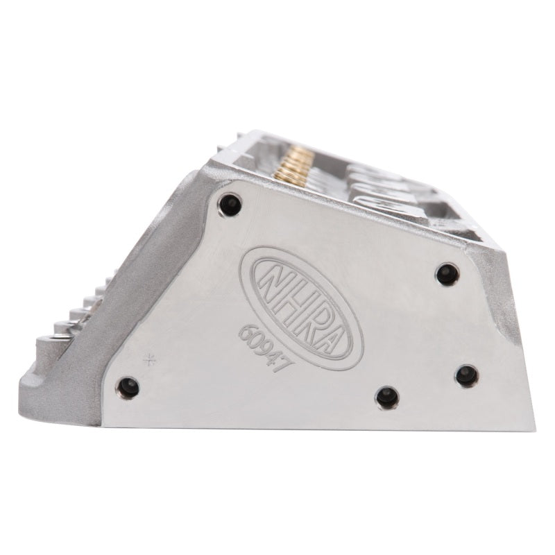 Edelbrock Cyl Head SBC Nhra Legal 64cc Angled Plug Bare Single-thumbmail-21
