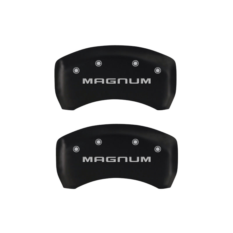 MGP 4 Caliper Covers Engraved Front & Rear Magnum Red finish silver ch-thumbmail-5