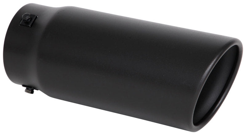 Spectre Exhaust Tip 4-1/2in. OD / Slant - Black-thumbmail-2