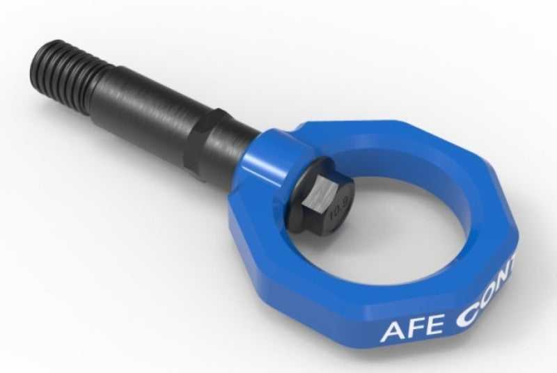 aFe Control Rear Tow Hook Blue 20-21 Toyota GR Supra (A90)-thumbmail-1