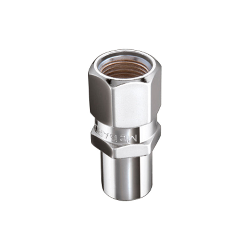 McGard Hex Lug Nut (Drag Racing Reg. Shank) 7/16-20 / 13/16 Hex / 1.86in. Length (4-Pack) - Chrome-thumbmail-4
