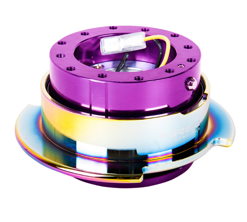 NRG Quick Release Gen 2.5 - Purple Body / Neochrome Ring-thumbmail-3