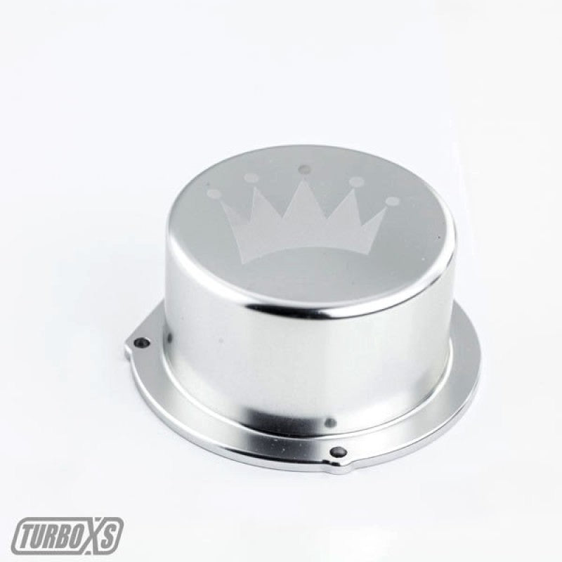 Turbo XS 15-16 Subaru WRX Billet Aluminum Vacuum Pump Cover - Silver-thumbmail-2