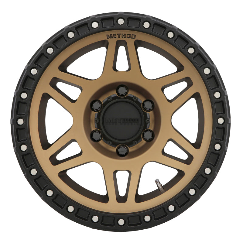 Method MR312 17x8.5 0mm Offset 6x120 67mm CB Method Bronze/Black Street Loc Wheel-thumbmail-2