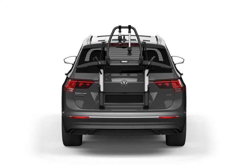 Thule OutWay Platform-Style Trunk Mount Bike Rack w/Raised Platform (Up to 2 Bikes) - Silver/Black-thumbmail-14
