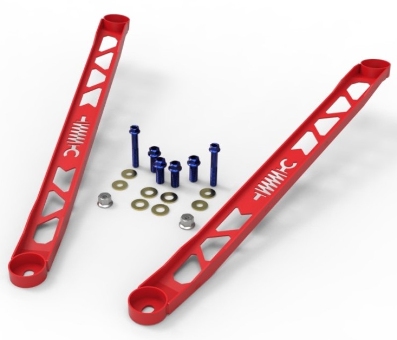 aFe CONTROL 304 Stainless Steel Front Suspension Strut Brace Red - Toyota GR Supra (A90) 20-21-thumbmail-7
