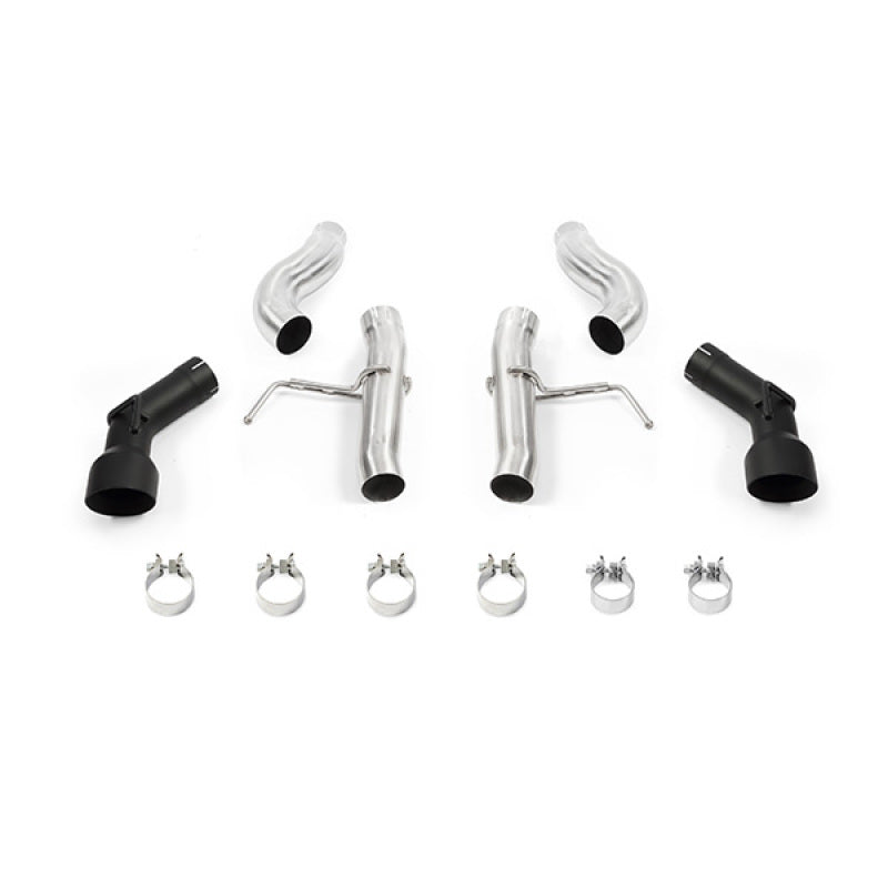 Mishimoto 2016+ Chevrolet Camaro 2.0T Dual-Tip Race Axle-Back Exhaust w/ Black Tips-thumbmail-3