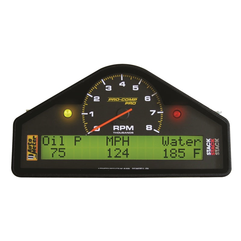 AutoMeter Street Dash Display 8K RPM/MPH/Oilp/Oilt/Wtmp/Volt Pro-Comp-thumbmail-1