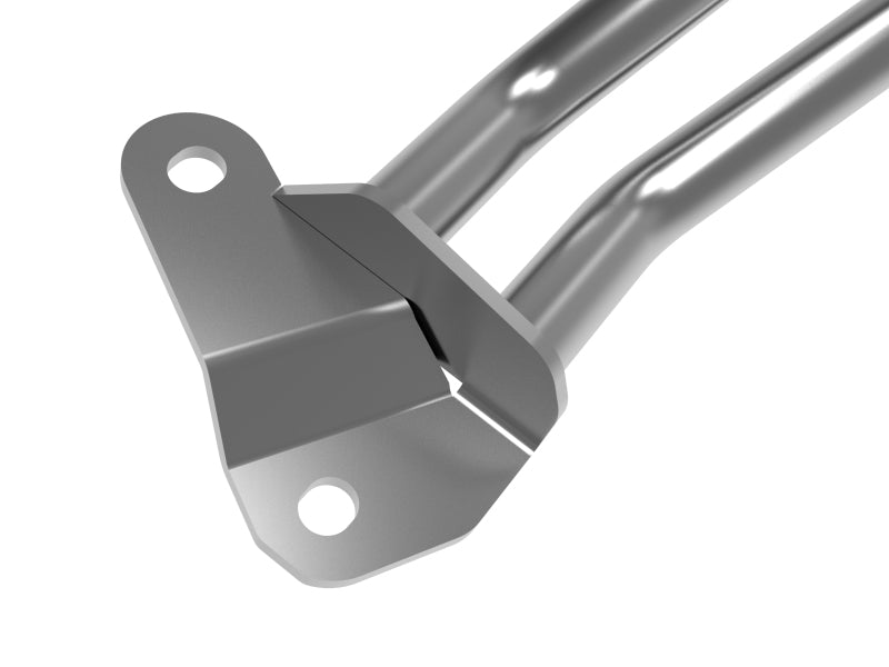 aFe CONTROL 20-22 Ford Explorer L4 2.3L (t) Tubular Steel Front Suspension Strut Brace Gunmetal Gray-thumbmail-3
