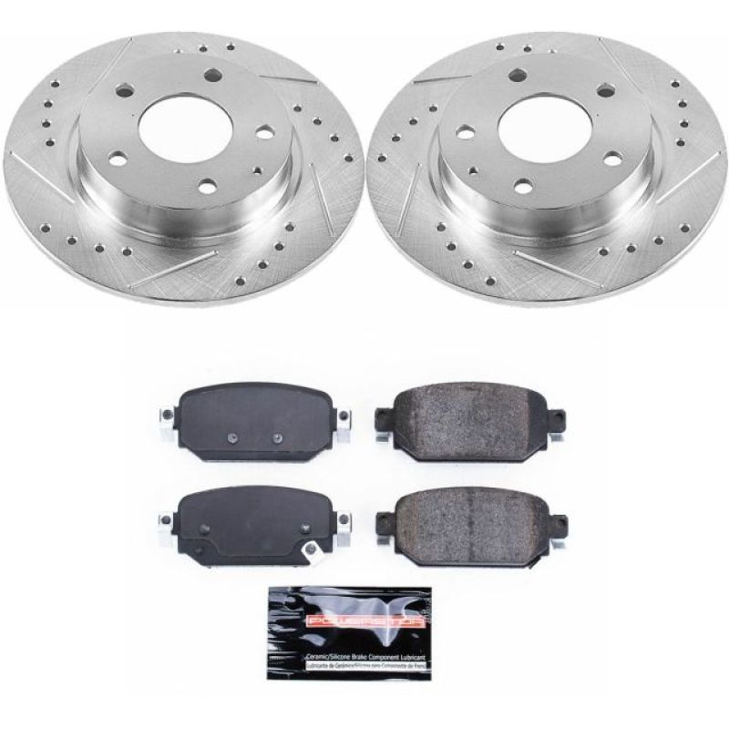 Power Stop 17-18 Mazda 3 Rear Z23 Evolution Sport Brake Kit-thumbmail-1